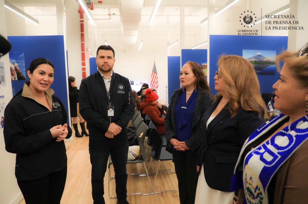 Inauguran nuevas áreas de consulado salvadoreño ubicado en Manhattan