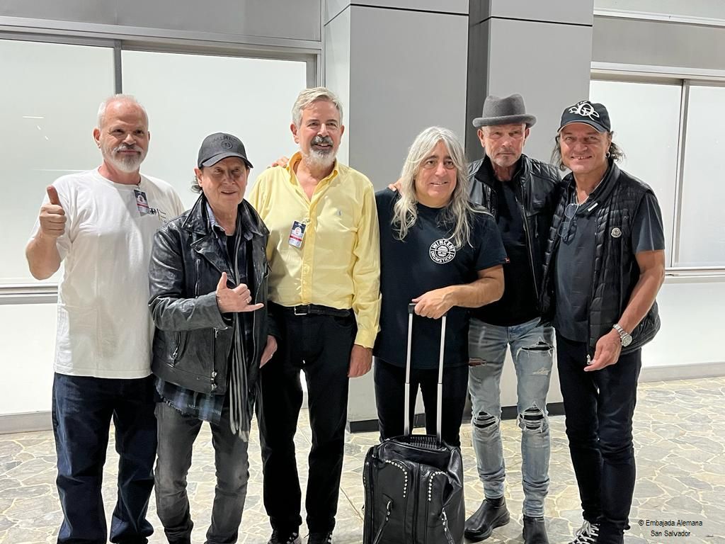 La Banda Scorpions Llega A El Salvador Con Mucha Emoci N Noticias